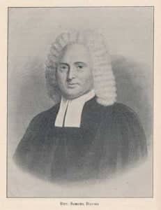Rev. Samuel Davies [3 November 1723 - 4 February 1761]
