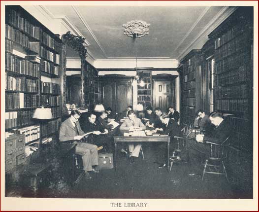The Library at Westminster Theological Seminary, 1929-1930.
